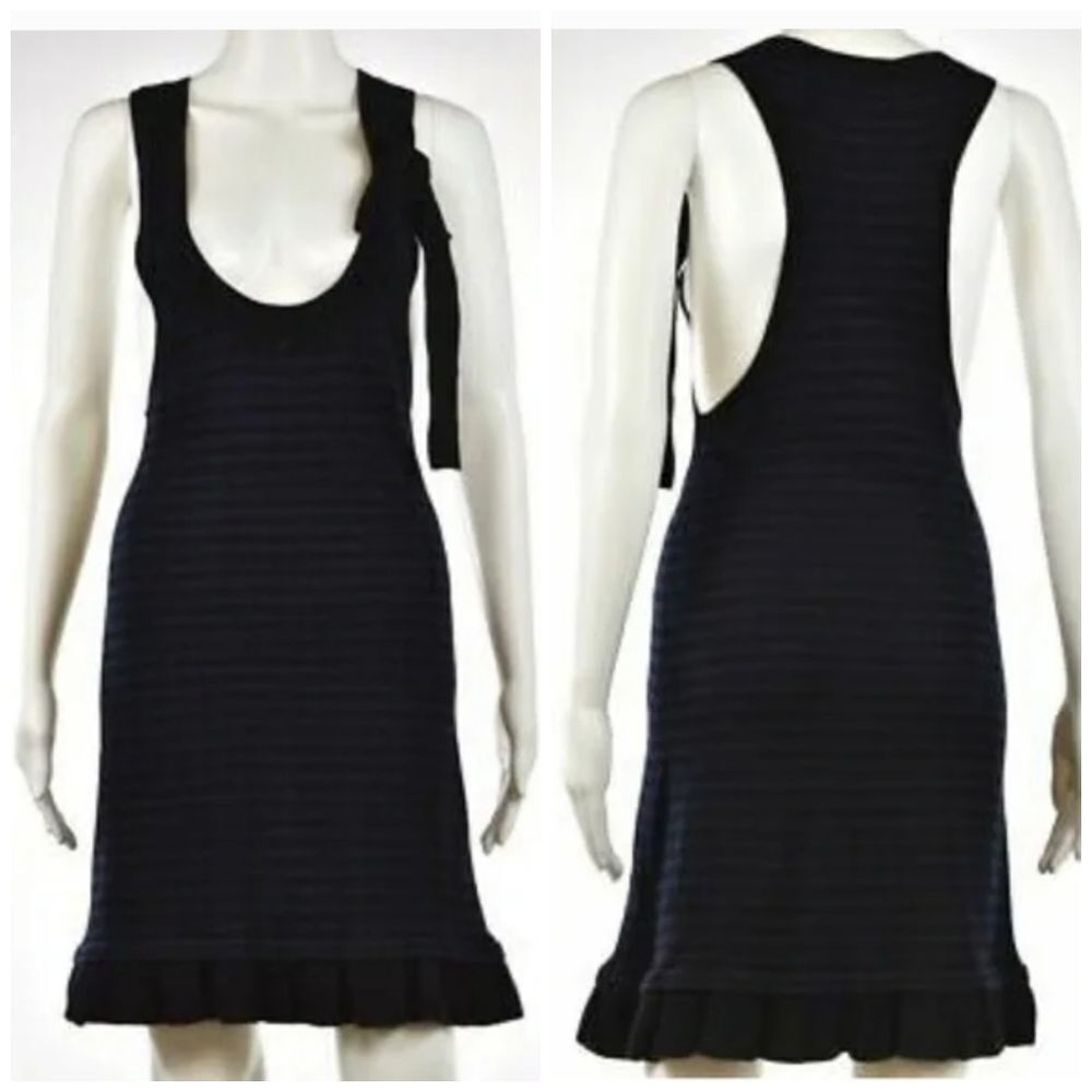 Nanette Lepore Striped Mini Tank Top Dress
